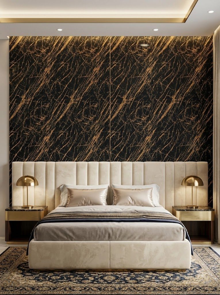 Marble UV Sheets design MS 200, installed