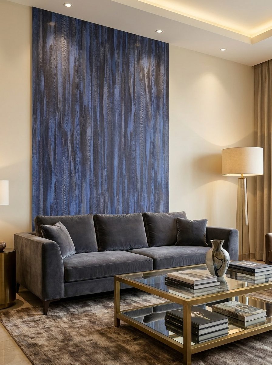 Marble UV Sheets design MS 601, installed