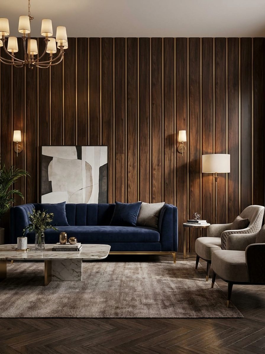 PS Wall Panels design PS 74, installed