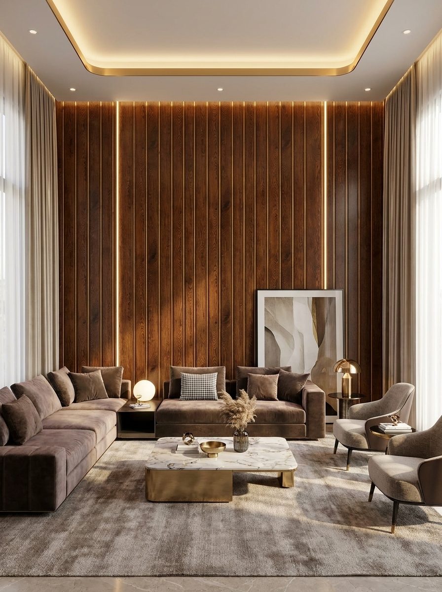 PS Wall Panels design PS 75, installed