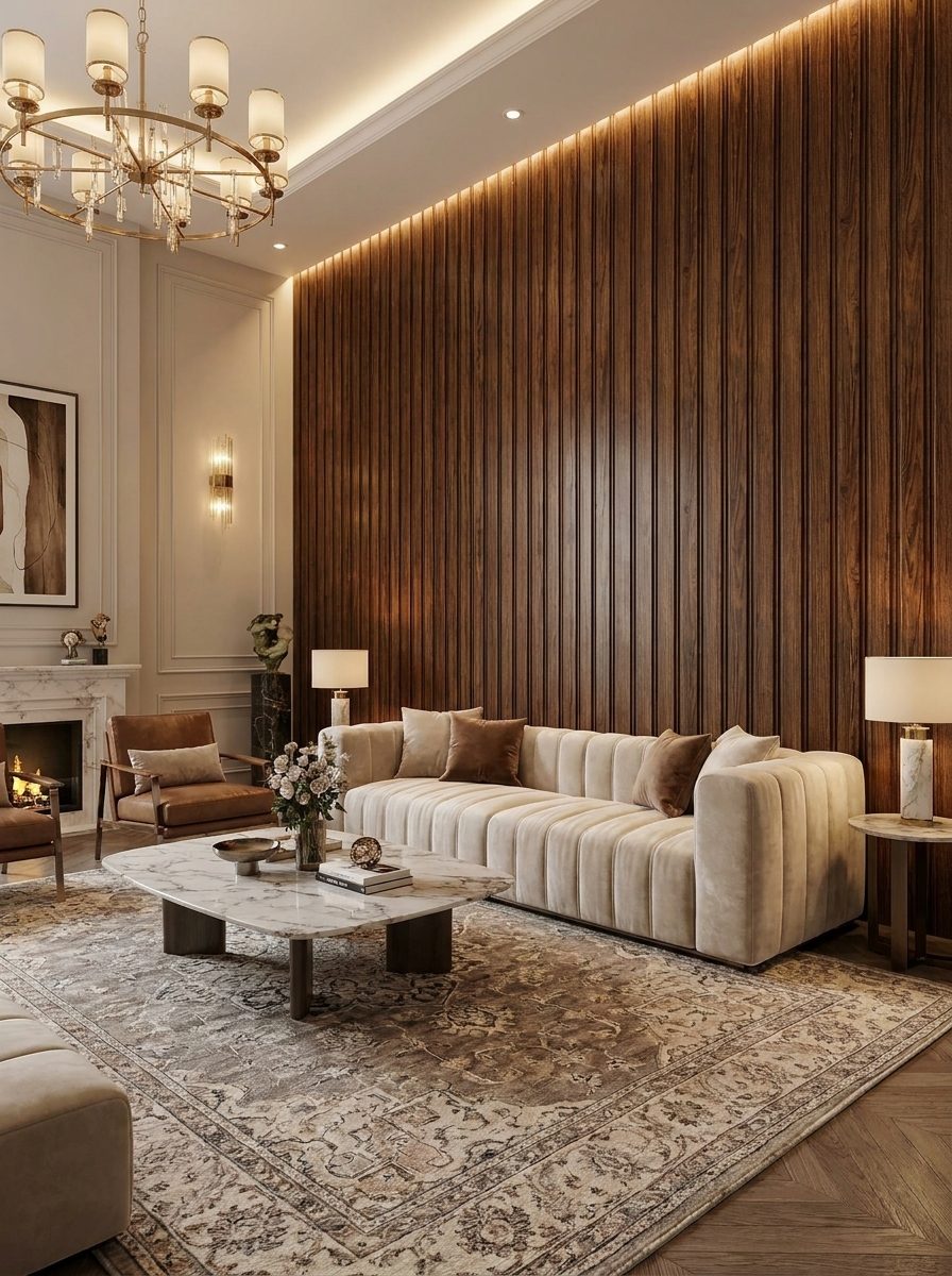 PS Wall Panels design PS 76, installed