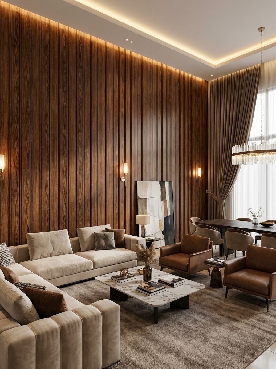 PS Wall Panels design PS 76, installed