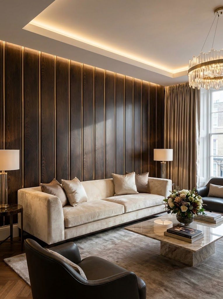 PS Wall Panels design PS 77, installed