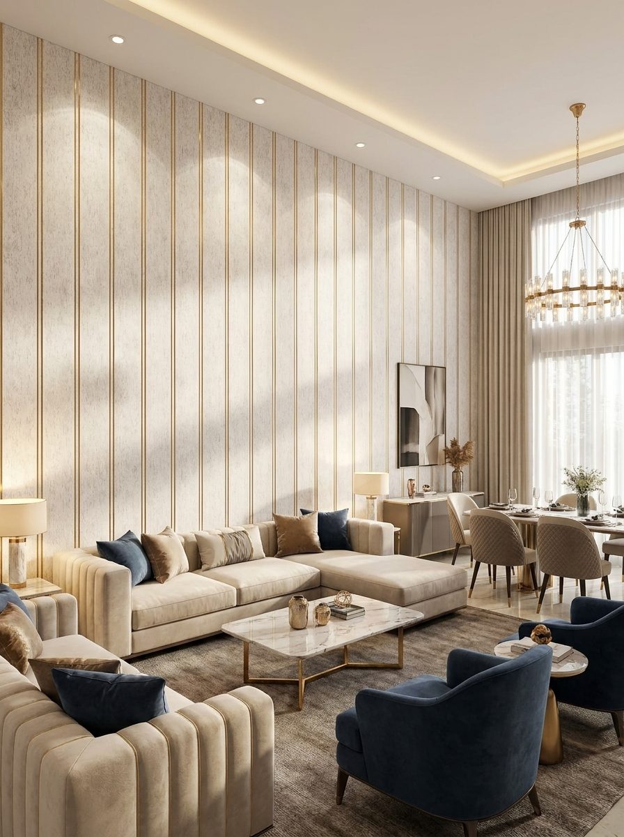 PS Wall Panels design PS 84, installed