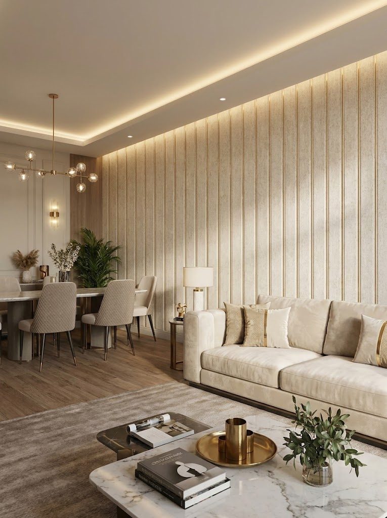 PS Wall Panels design PS 85, installed