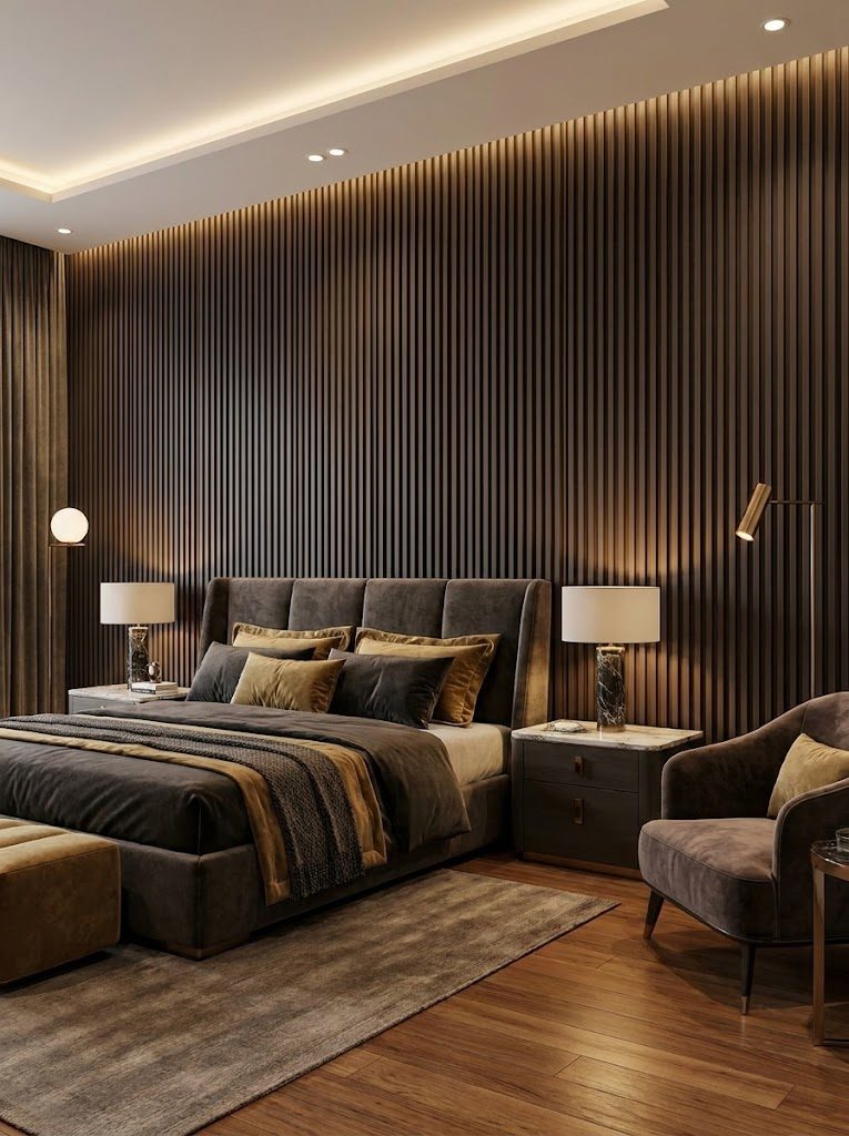WPC Wall Panels design F2 P002, installed
